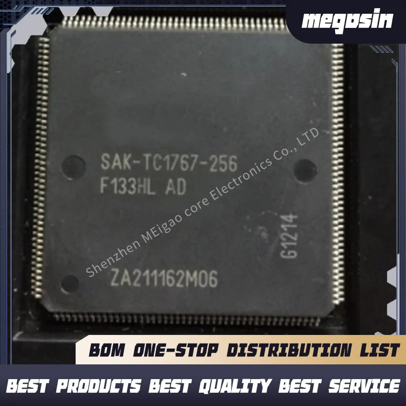 1pcs/lot SAK-TC1767-256F133HR AD SAK-TC1767-256 LQFP176 Microcontroller chip
