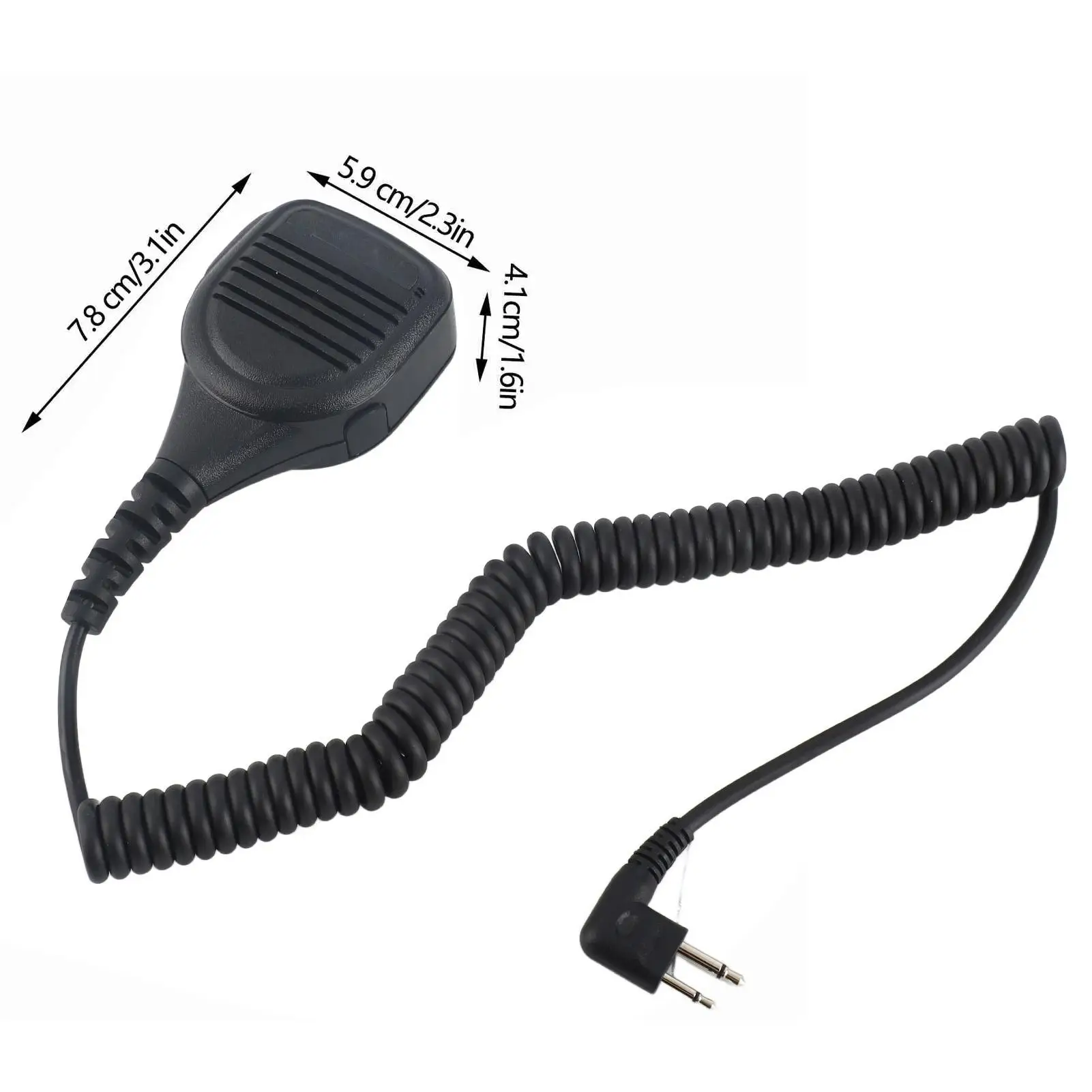 Динамик с разъемом для наушников 3,5 мм, портативный портативный радиомикрофон для рации для GP88S, GP2000, GP88, GP3688