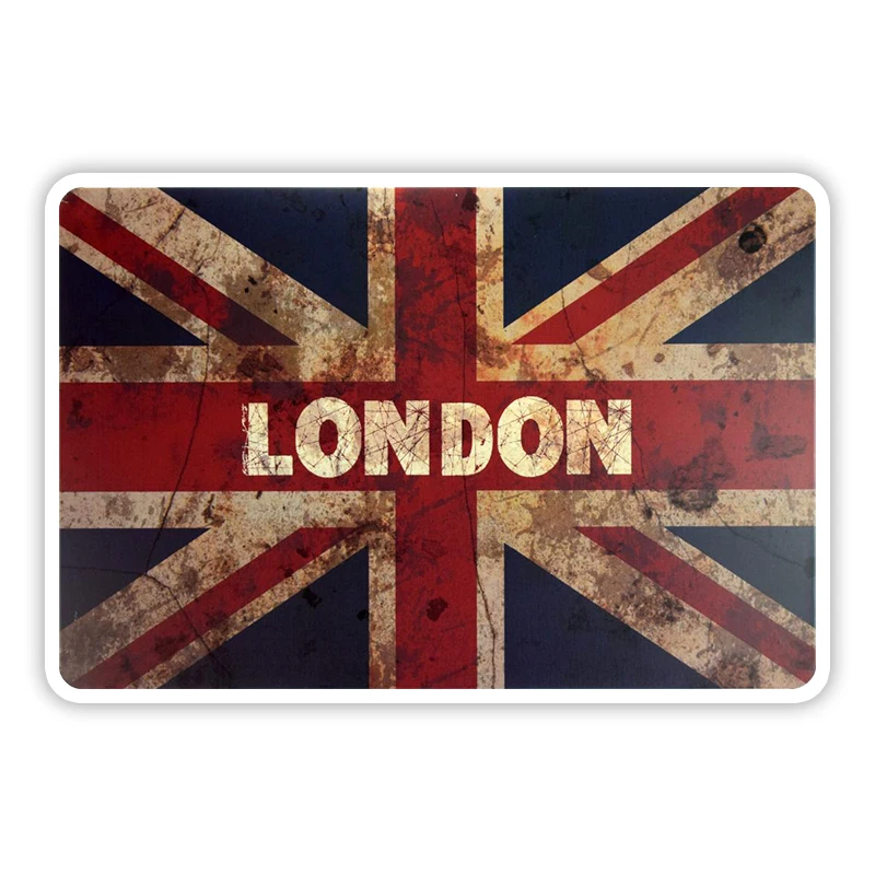 Self-adhesive Decal London 2PCS/Pack Car Sticker Waterproof Auto Decors on Bumper Rear Window Laptop #10854