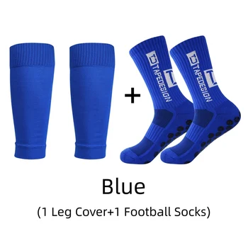 1 Set of High Quality Men Women Outdoor Protective Equipmen Football Leg Cover Anti Slip Soccer Tennis Basketball Sports Socks