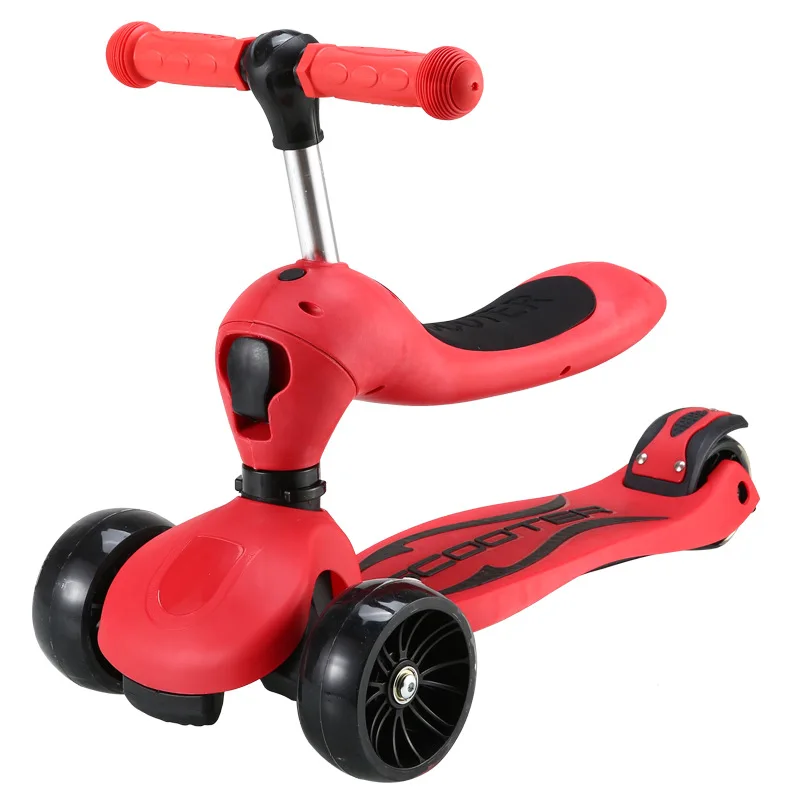 Child Kids Baby Kick Scooter & Balance Bike For Ages 24-72 Months