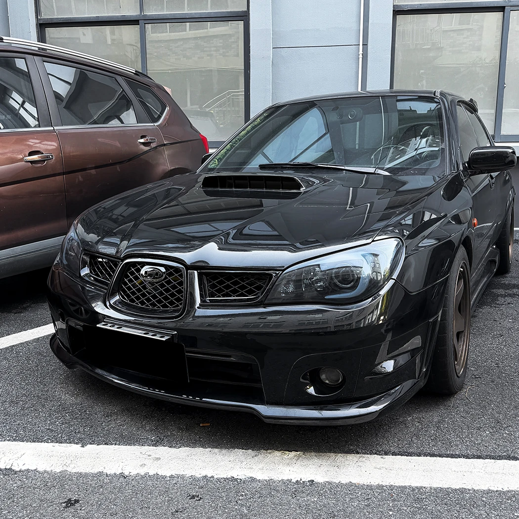 

Front Grille Grill Tuning Grills For Subaru Impreza 9th GEN WRX STI 2006-2007 Front Bumper Grilles Cover sticker Car Accessories