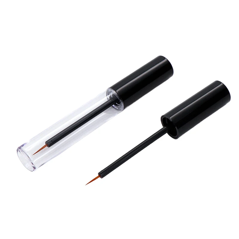 TR 1 Stück neue ABS-Doppel-Augenlid-Wimpernwachstumsflüssigkeit Leere Flasche 5ml Transparente Wimpernkleberflasche Eyeliner-Flüssigkeitsflasche