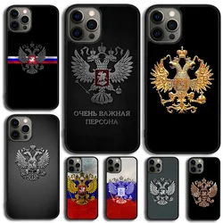 Russia Flag national emblem Phone Case For Samsung Galaxy S10 S22 S23 S24 Note 10 20 Lite S20 Plus S21 Ultra Back Cover