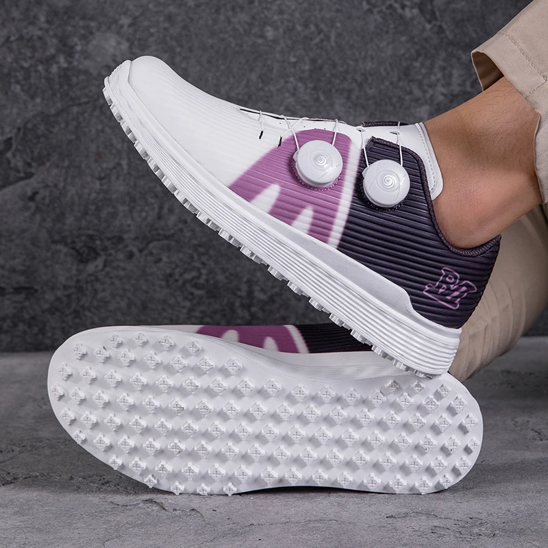 2026 New Fashionable Men's Golf Shoes Outdoor Fitness Training Golf Shoes Men's Large Casual Walking Shoes