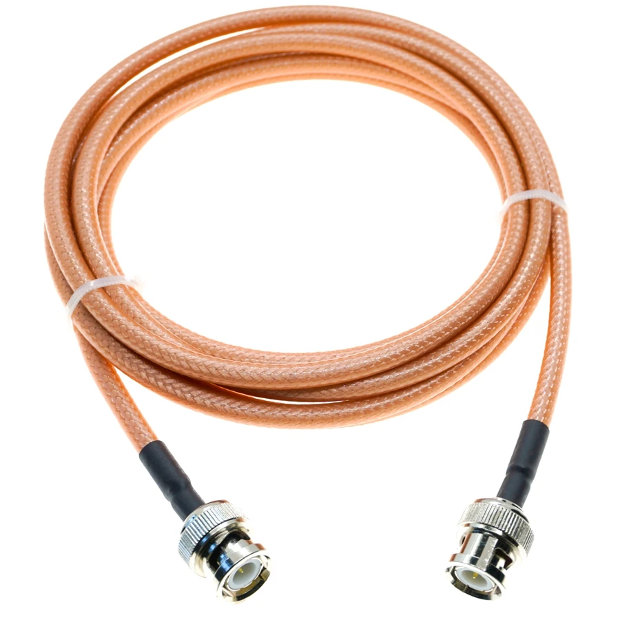 BNC wtyczka do BNC złącze męskie wiele RF Coax kabel ze zworką 50ohm RG400 kabel