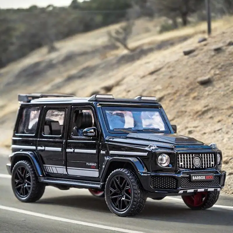 

1:36 Mercedes Benz G800 High Simulation Diecast Metal Alloy Model car Sound Light Pull Back Collection Kids Toy Gift