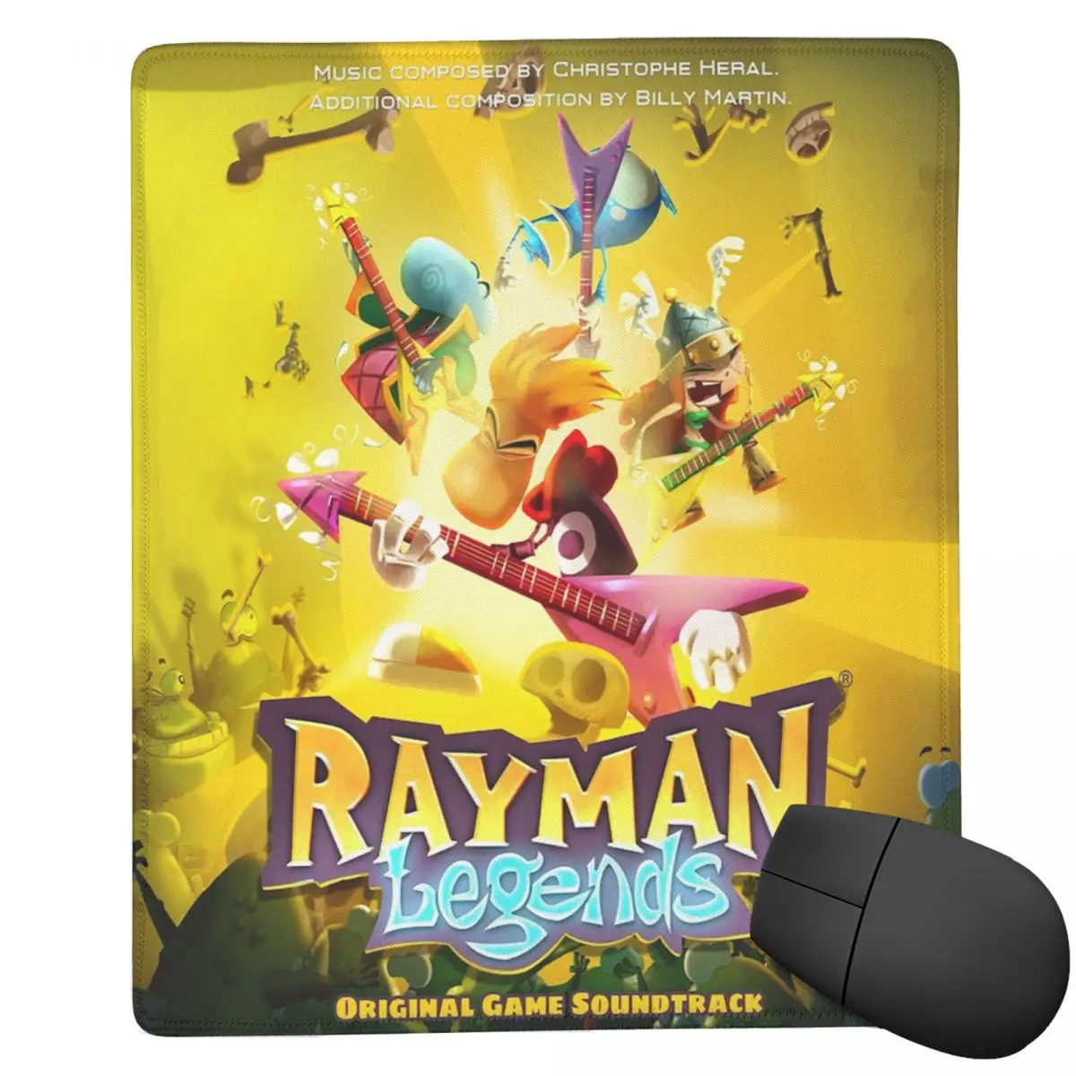 Cartoon Games Rayman Legends Mouse Pad Computer Keyboard Mouse Mat Gaming PC Laptop Desk Mat Office Accessories