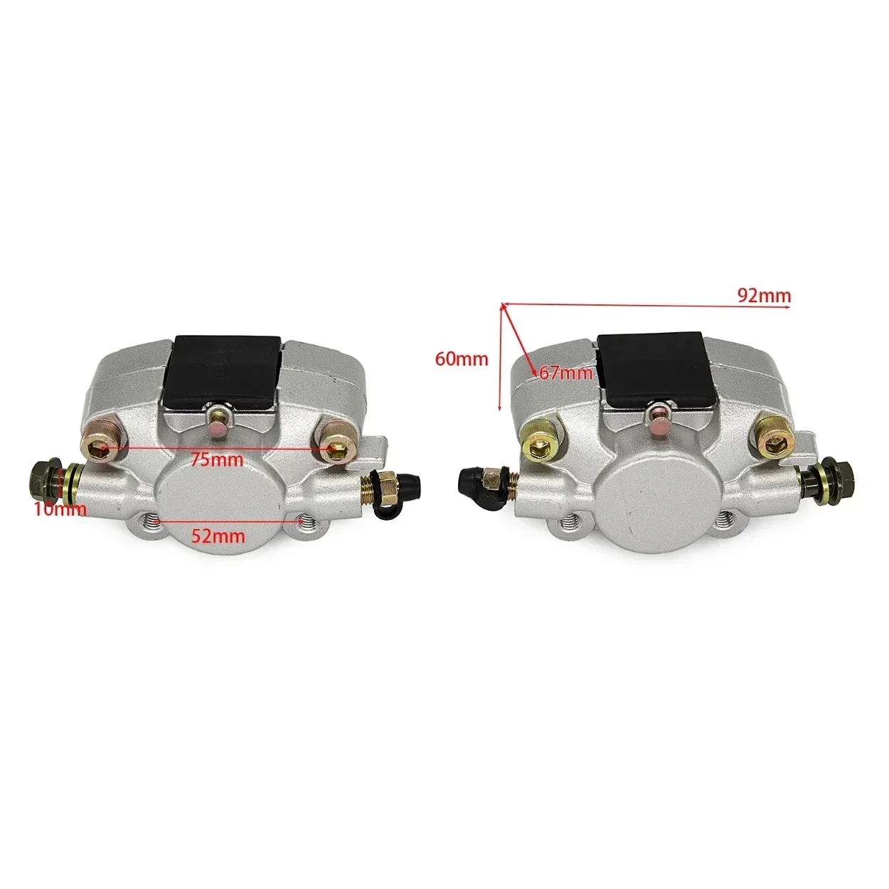 Motocykl ATV przedni tylny zacisk hamulca tarczowego dla 50cc 70cc 110cc 125cc 150CC 250cc Quad gokart Taotao SunL ​​skuter akcesoria 1PC — zdjęcie 5
