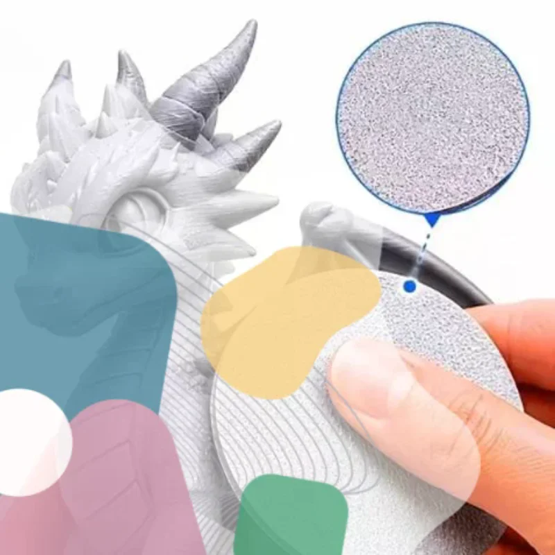 10/100Pcs 3D Printing Polishing Disc PLA Layer Line Removal Tool Grit For Model Fine Detailing Model Figure Seam Line Cleaning