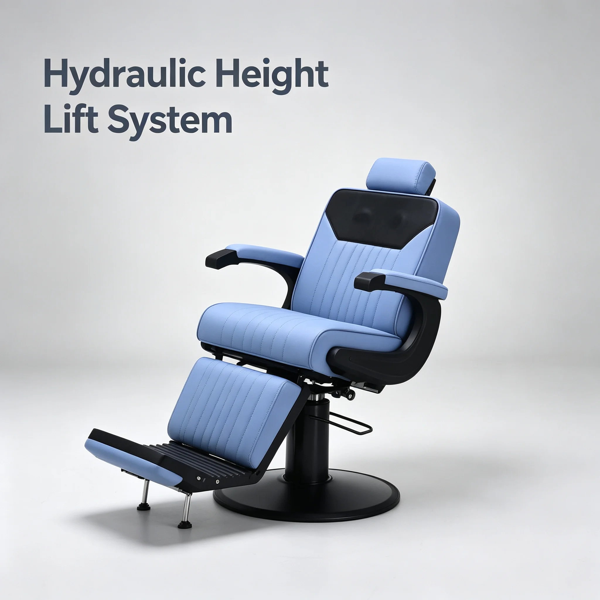 Barber Chair 360° Rotatable Reclining Salon Chair for Hair Cutting Styling Beauty Salon Furniture