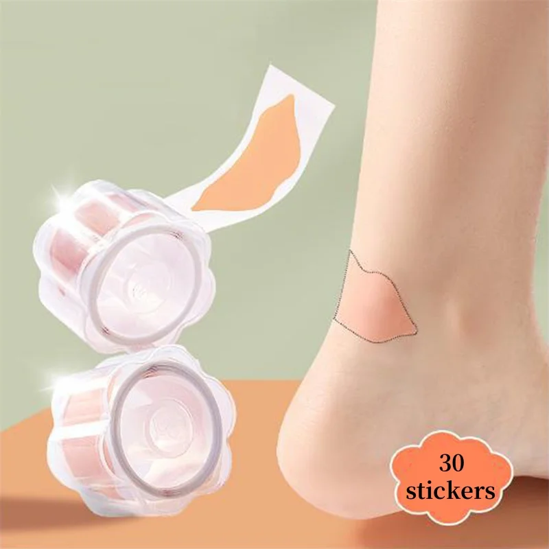 

30pcs Gel Heel Protector Foot Patches Adhesive Blister Pads Heel Liner Shoes Stickers Pain Relief Plaster Foot Care Cushion Grip