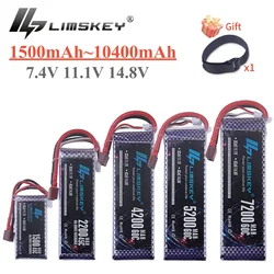 RC 자동차 트럭 몬스터 드론 보트 부품용 Lipo 배터리, 2S, 3S, 4S, 7.4V, 11.1V, 14.8V, 1500mah, 2200mah, 3000mah, 4200mah, 5200mah, 6000mah