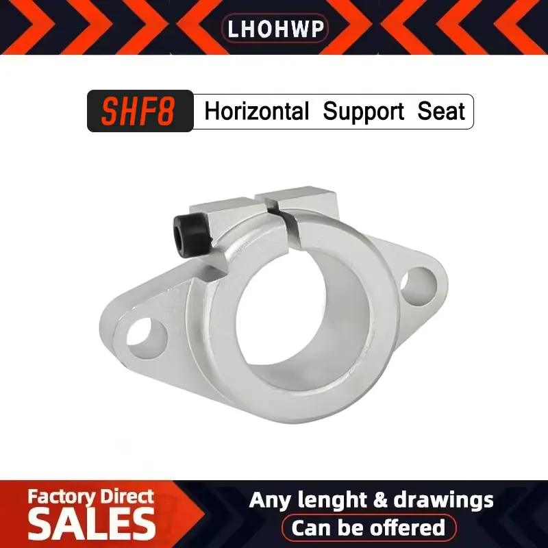 

Опора вала SHF8 для стержня 8 мм, круглая опора вала, настольный 3D-принтер с ЧПУ своими руками