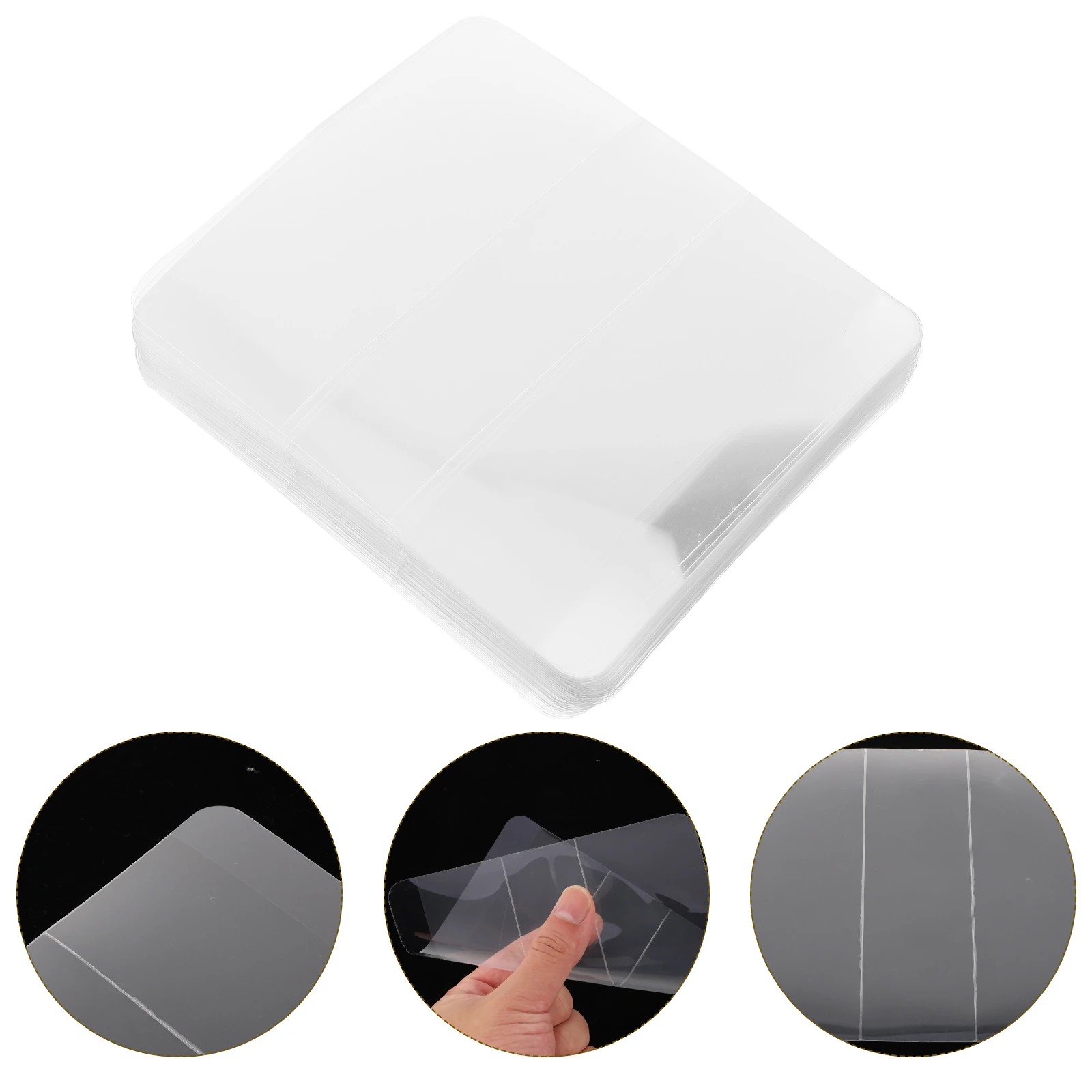 

100 Pcs Cake Spacer Packing Pad Decorating Accessories Plastic Surround Collar Baking