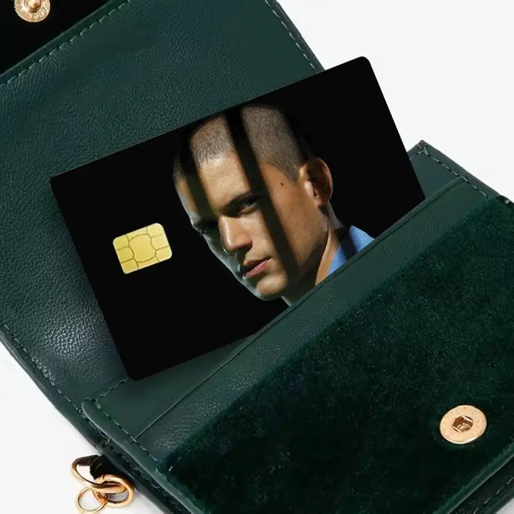 Classica show P-Prison Break 4pcs 1Set Film Skin for Debit Credit Bank Visa Card Decal Cover