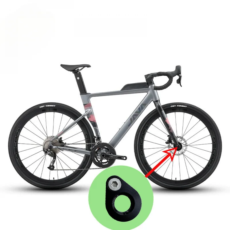 For JAVA J-Air Road Bike VELOCE Thru Axle Nut Aluminum Part Fork Side Cover Auriga Gravel Bike IDRA Auto Accessories
