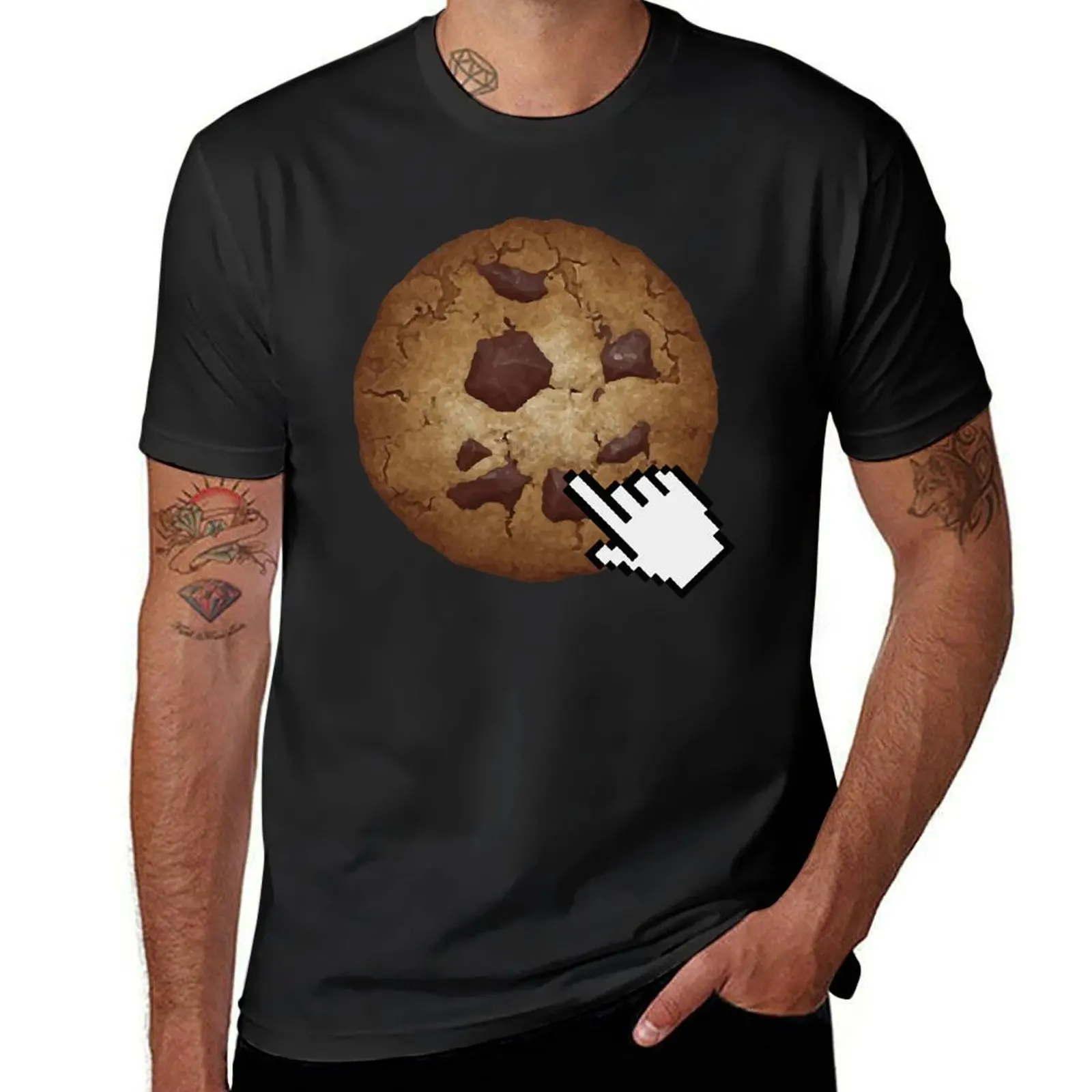 Cookie Clicker Cx T-Shirt sublime for a boy mens graphic t-shirts big and tall