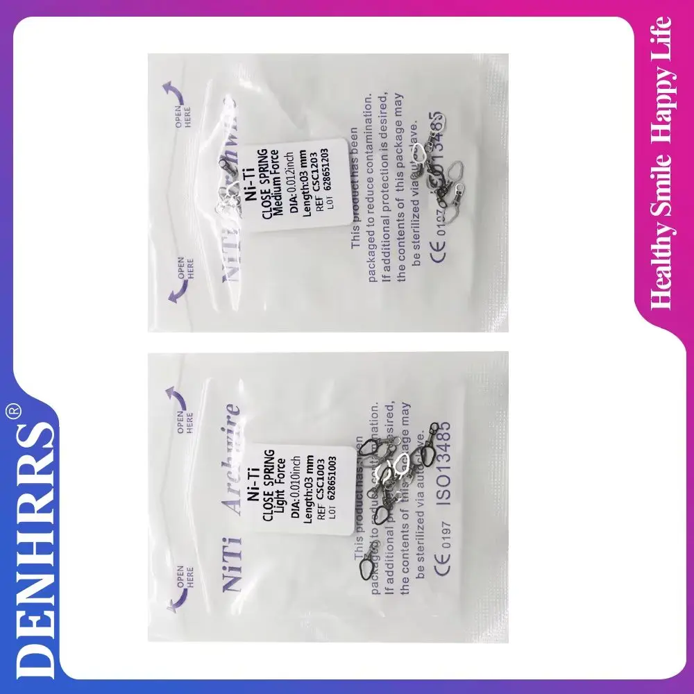 

5packs Dental Close Spring Gourd Band 3/6/9/12mm 010 012