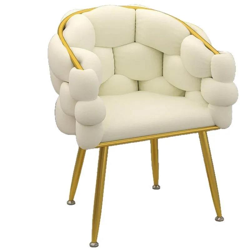 Comfortable customer-exclusive makeup chair for women's bedroom