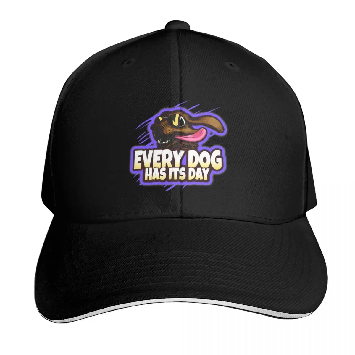 Every Dog Has Its Day Baseball Cap Sun Protection UPF 50+ Breathable Mesh Back Adjustable Buckle Closure