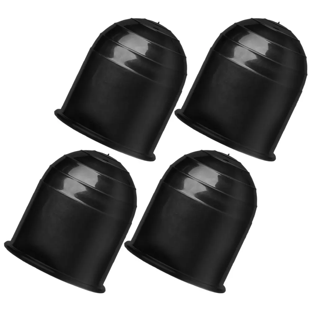 

4Pcs Trailer Ball Cap Protection Covers Plastic Hitch Ball Cover Replacement for Car Truck Trailer Accessories