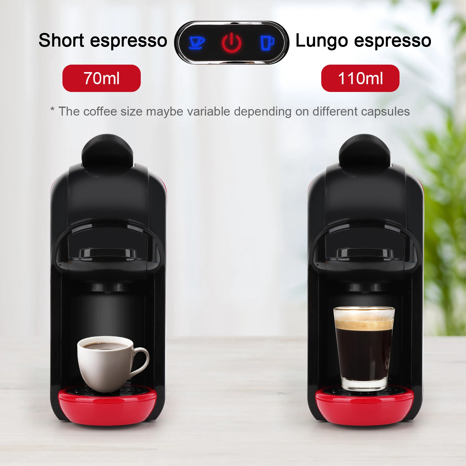 3in1 Espresso Capsule Coffee Machine Maker 1600W 19 Bar  Dolce &Nxpresso &Powder