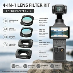 Sunnylife Lens per DJI Mini 4 Pro filtri ND CPL 4/8/16/32/64 Drone Gimbal Film Glass per DJI Mini 4 Filter Camera accessori