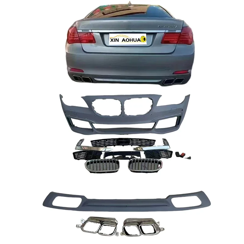 High quality for BMW 7 Series 2012 f01 F02 modified M-style body kit for front and rear bumpers