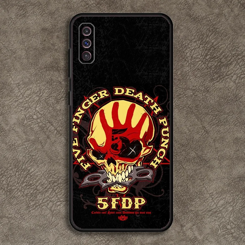 Five F-Finger Death P-Punch Phone Case for SamsungA 91,80,73,72,71,70,53,52,51,42,41,40,32,31,30,22,21,S 4G 5G Soft Black Case image 5