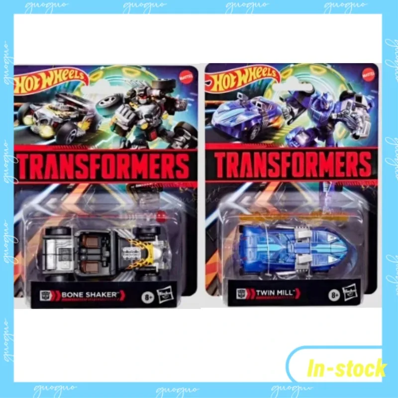 

【In-stock】Hasbro Variable Toys Hot Wheels Twin Mill Skull Bone Shaker5 Inch Collection Model Toy Gifts