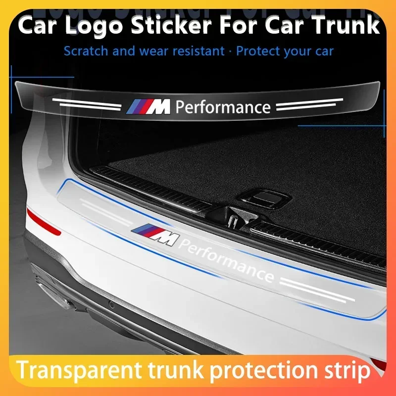 

Car Rear Bumper Load Edge Protector Stickers For BMW M E34 E36 E60 E90 E46 E39 E70 X5 X6 X1 M3 M5 M6 E71 F01 Car Accessories