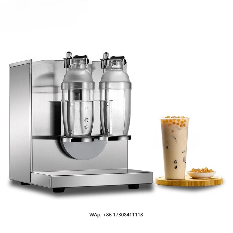 Double head automatic bubble tea shaker for sale