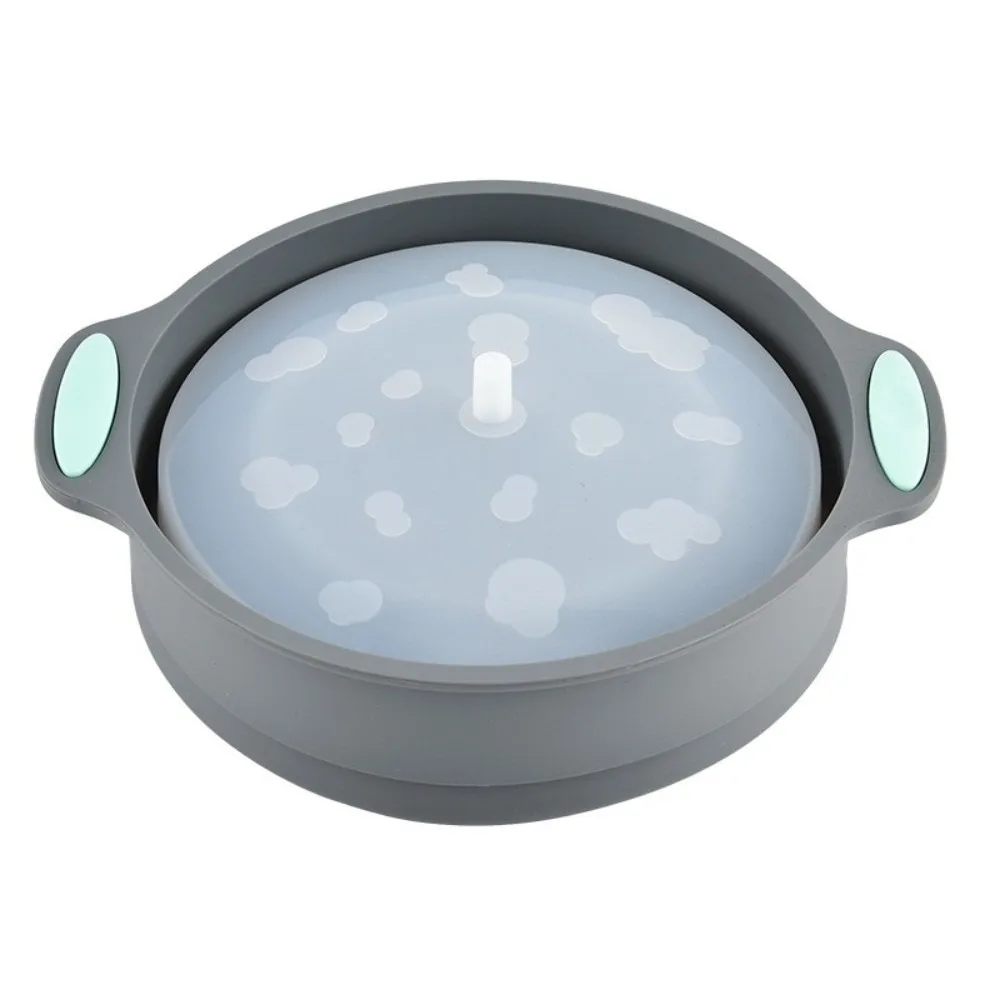 Silicone Popcorn Popper Bowl Collapsible Oil Draining Microwave Popcorn Maker Dishwasher Safe BPA Free Baking Tray