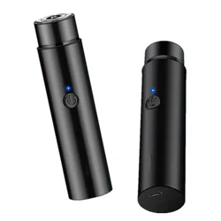 Mini Épilateur Portable pour le Visage et le Corps pour Homme et Femme, Rechargeable par USB, Outil de Rasage de la Barbe