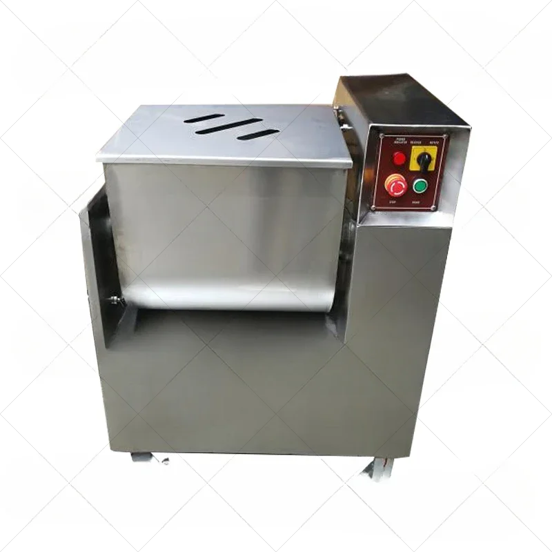 Sausage Making Machine Electric  Grinder Stainless Steel Dough Mixer Meat Cutter