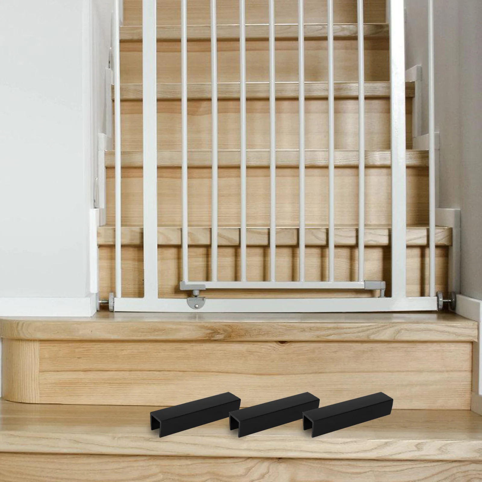 

4 шт. усиление лестничных ворот в форме детской безопасности, дверные проемы, лестницы, прихожие, опора для домашних животных, опорные ножки для детей, щенков