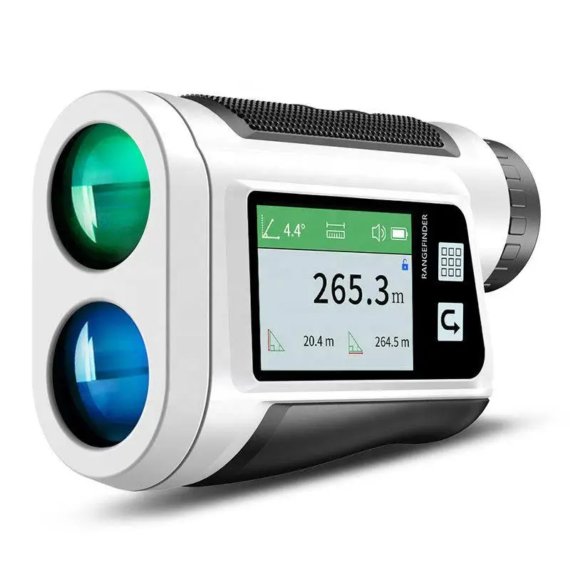 NP-600 Rechargeable Golf Laser Rangefinder Telescope Speed Lock Flag Vibration Touch Screen Version 600m