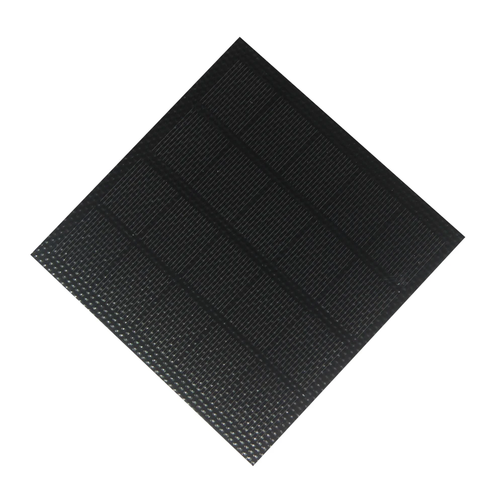 2W 5V ETFE Solar Panel Monocrystalline Solar Cells Solar Charger for Mobile Phone 3.7V-5V Battery Light Toy System  2pcs