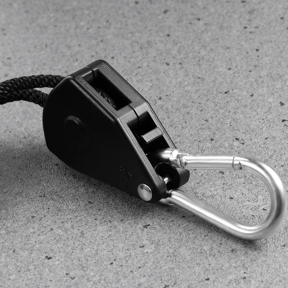 

6pcs Plant Light Hangers Adjustable Heavy Duty Ropes For Grow Lamp Height Control Garden Tent Fan Hanging Lifting Hook Ropes