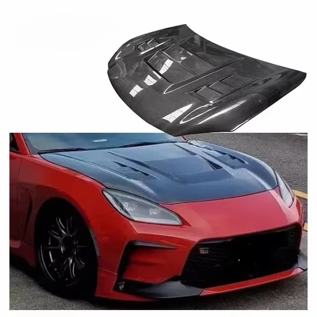 

Carbon Fiber Hood with Vent for Toyota 2020- GR86 ZD8 ZN8 BRZ ZC8 Bonnet Body Kit FPR Carbon Fiber Hood Bodykit Subaru BRZ