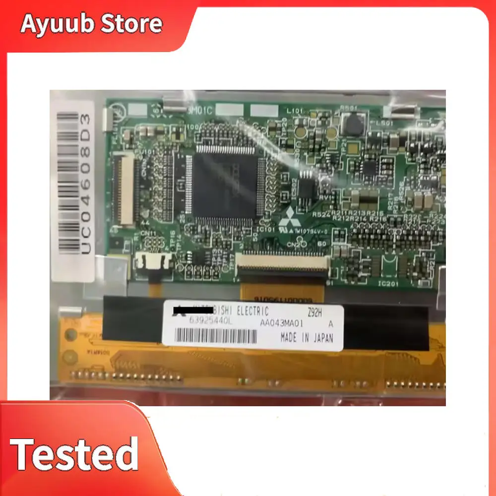 

Новый и оригинальный 4,3-дюймовый ЖК-экран с разрешением 800×480: AA043MA01.