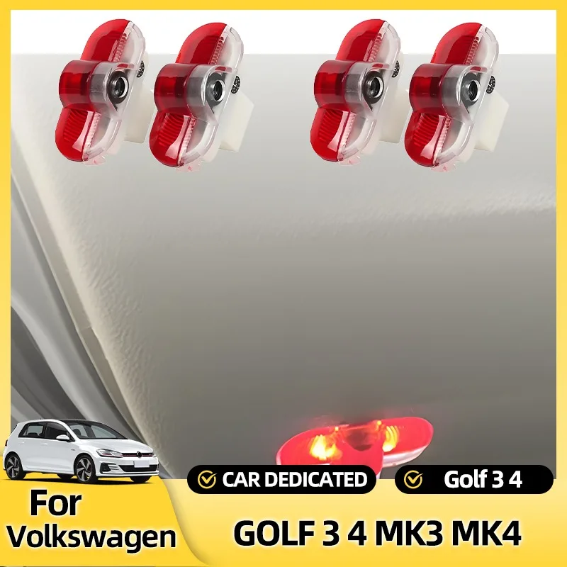 

Накладка багажника, светодиодные лампы для украшения интерьера двери автомобиля, аксессуары для VW Caddy MK3 Bora Lavida Golf 3 4 MK3 Beetle Jetta MK4 S