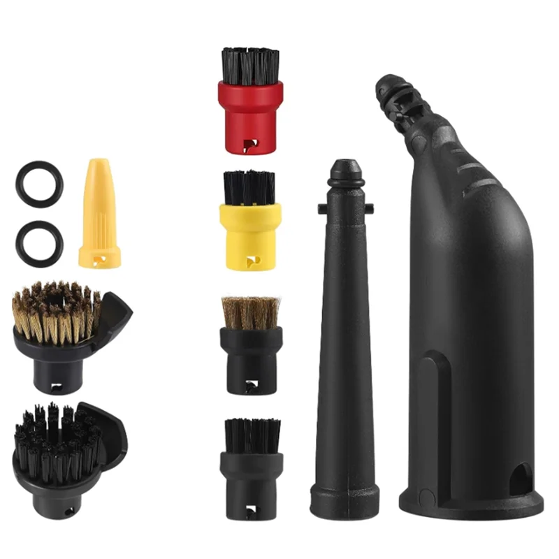 ABWM-For Karcher SC1 SC2 SC3 SC4 SC5 CTK10 CTK20 ملحقات منظف البخار فرشاة مستديرة فرش مشتركة نافذة ممسحة فوهة