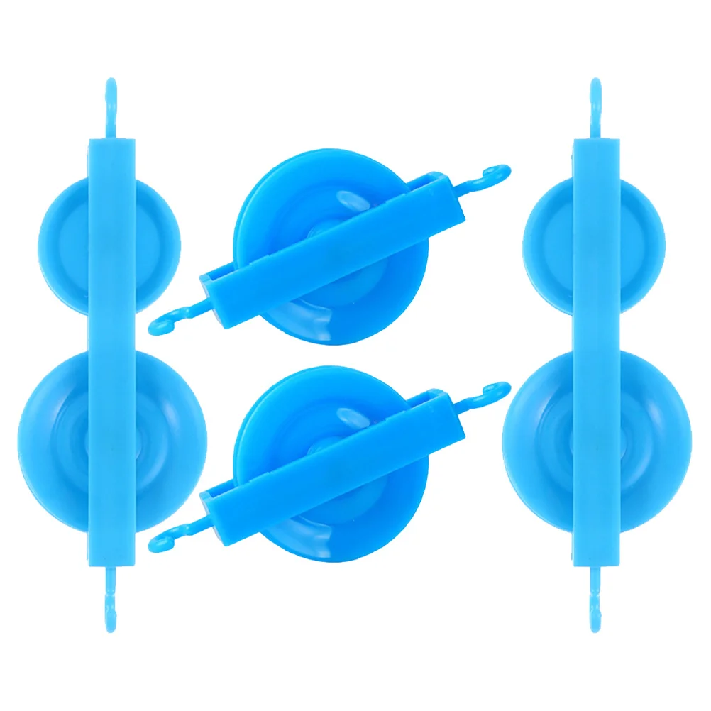 4pcs Pulley Set Experiment Instrument For Physical Mechanics Durable Plastic Science Lab Teaching Tool, School Physics Supplies,