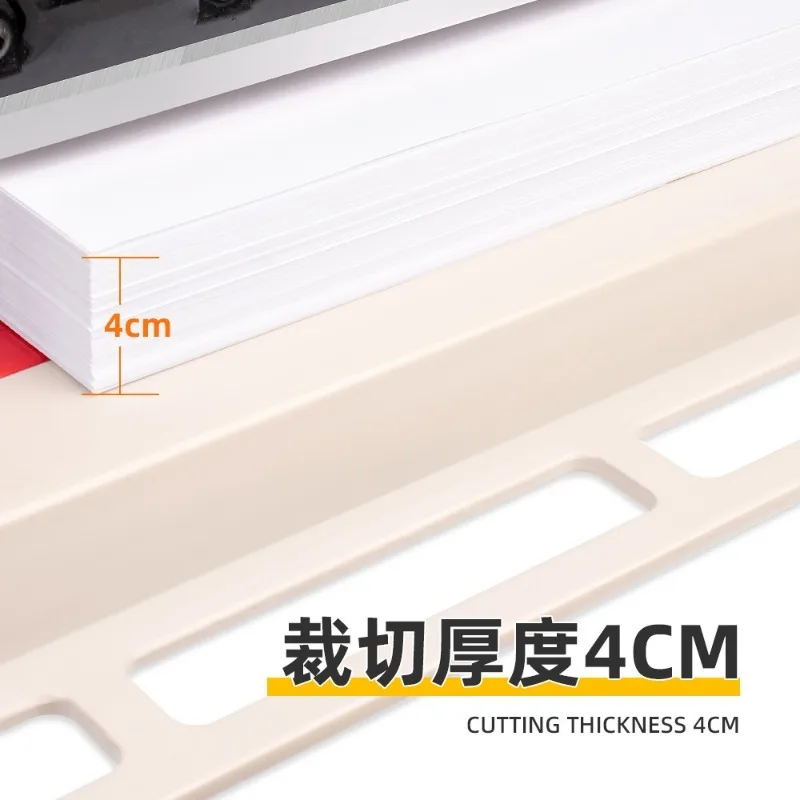 858 A3 Guillotine Paper Cutter Trimmer Heavy Duty Manual for A3 A4 Size Office School Craft Cutting