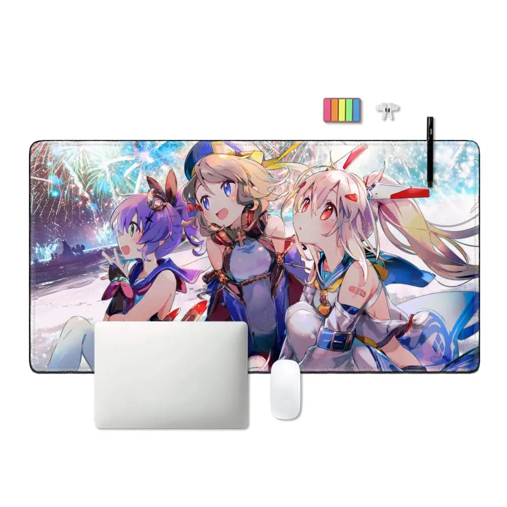 Azur Lane Hindenburg New Jersey Musashi Shinano Noshiro Agir Unzen Kearsarge XXL Large Mousepad Keyboard Pad Mouse Pad