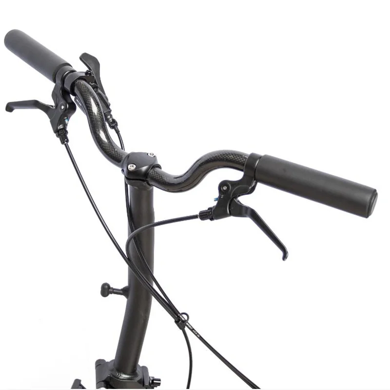 

Folding bicycle m handle 25.4x560mm for brompton 3K carbon handlebar cline pline