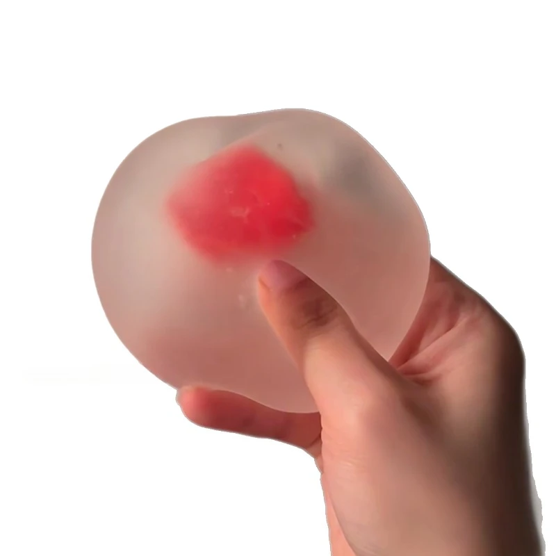 Strawberry Squeeze Toys Relieve Stress and Vent Anger Toys Slow Rebound Stress Relief Toy Relieve Stress for Friends 1pcs