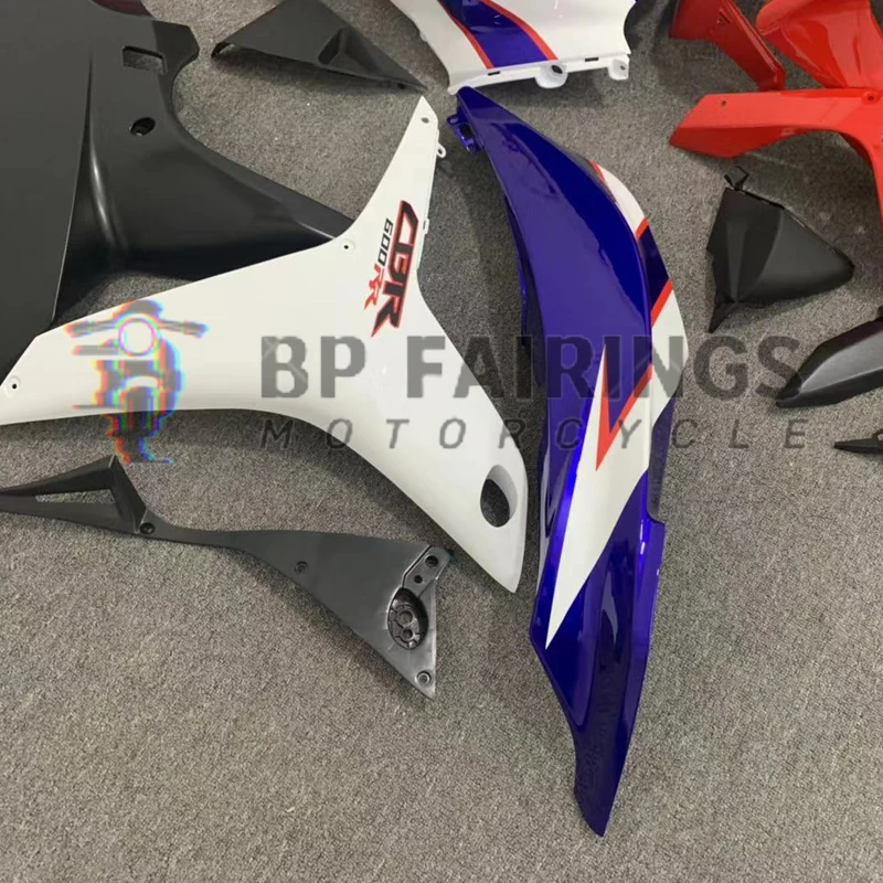 Обтекатели ABS для мотоцикла, подходят для Honda CBR600RR2007 2008 CBR600 RR 07 08, кузов F5 2007, фотосессия, красный, белый